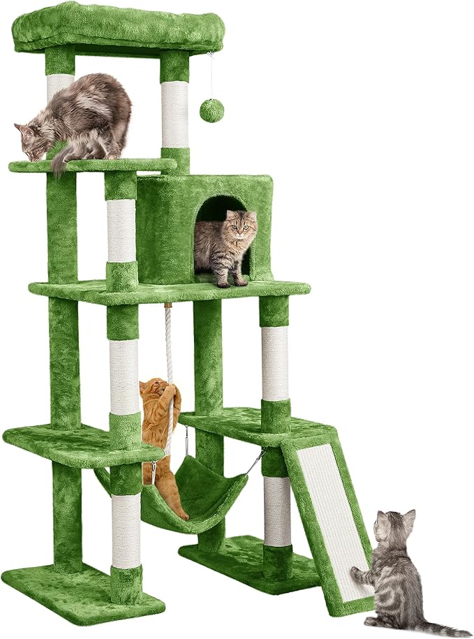 Sturdy Cat Tower for Heavy Cats, Indoor